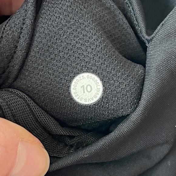 Lululemon Pace Rival High-Rise Crop 22" Black Leggings - Picture 13 of 16